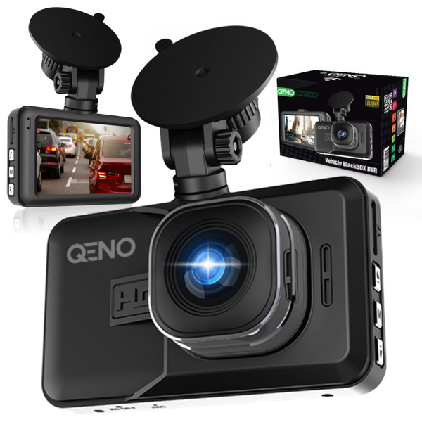 Camera Video De Bord Auto DashCam Qeno® FULL-HD 1080P
