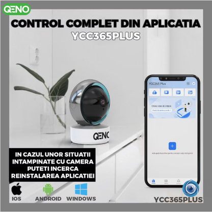 Baby Monitor Qeno® Family, Full HD 360°