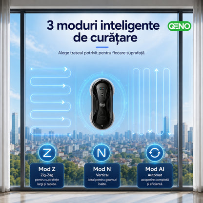 Robot inteligent de curatat geamuri QENO® ClearNOVATE 70 W