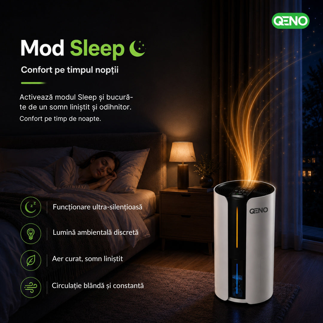 Dezumidificator si Purificator QENO® DryDoo Smart 330W