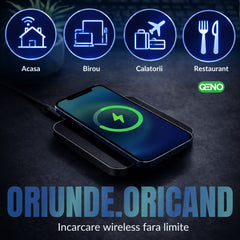 Incarcator Wireless Fast Charger Qeno® — poza 6