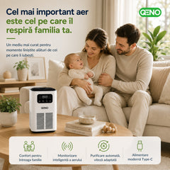 Purificator de aer Smart Filtrare 3in1 QENO® VENTRO — poza 4