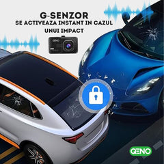 Camera Video De Bord Auto DashCam Qeno® FULL-HD 1080P — poza 13