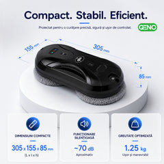 Robot inteligent de curatat geamuri QENO® ClearNOVATE 70 W — poza 4