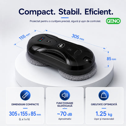 Robot inteligent de curatat geamuri QENO® ClearNOVATE 70 W