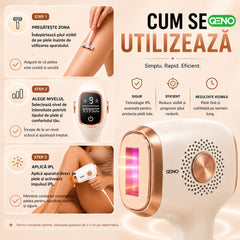 Epilator IPL QENO® EPILOME, 999.900 Impulsuri — poza 4