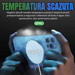 Incarcator Wireless MagSafe Magnetic Qeno® Resigilat — poza 7