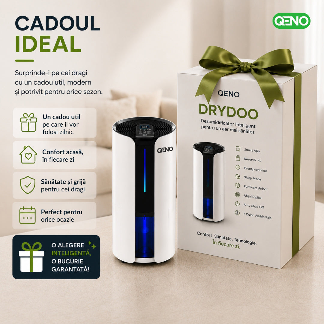 Dezumidificator si Purificator QENO® DryDoo Smart 330W