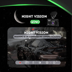Camera Video De Bord Auto DashCam Qeno® FULL-HD 1080P — poza 14
