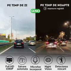 Camera Video De Bord Auto DashCam Qeno® FULL-HD 1080P — poza 15