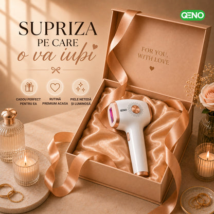 Epilator IPL QENO® EPILOME, 999.900 Impulsuri