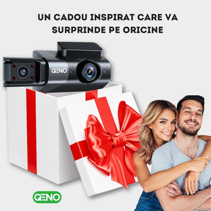 Camera Auto De Bord Tripla GoSafe, 2K Full HD-1440P Resigilat