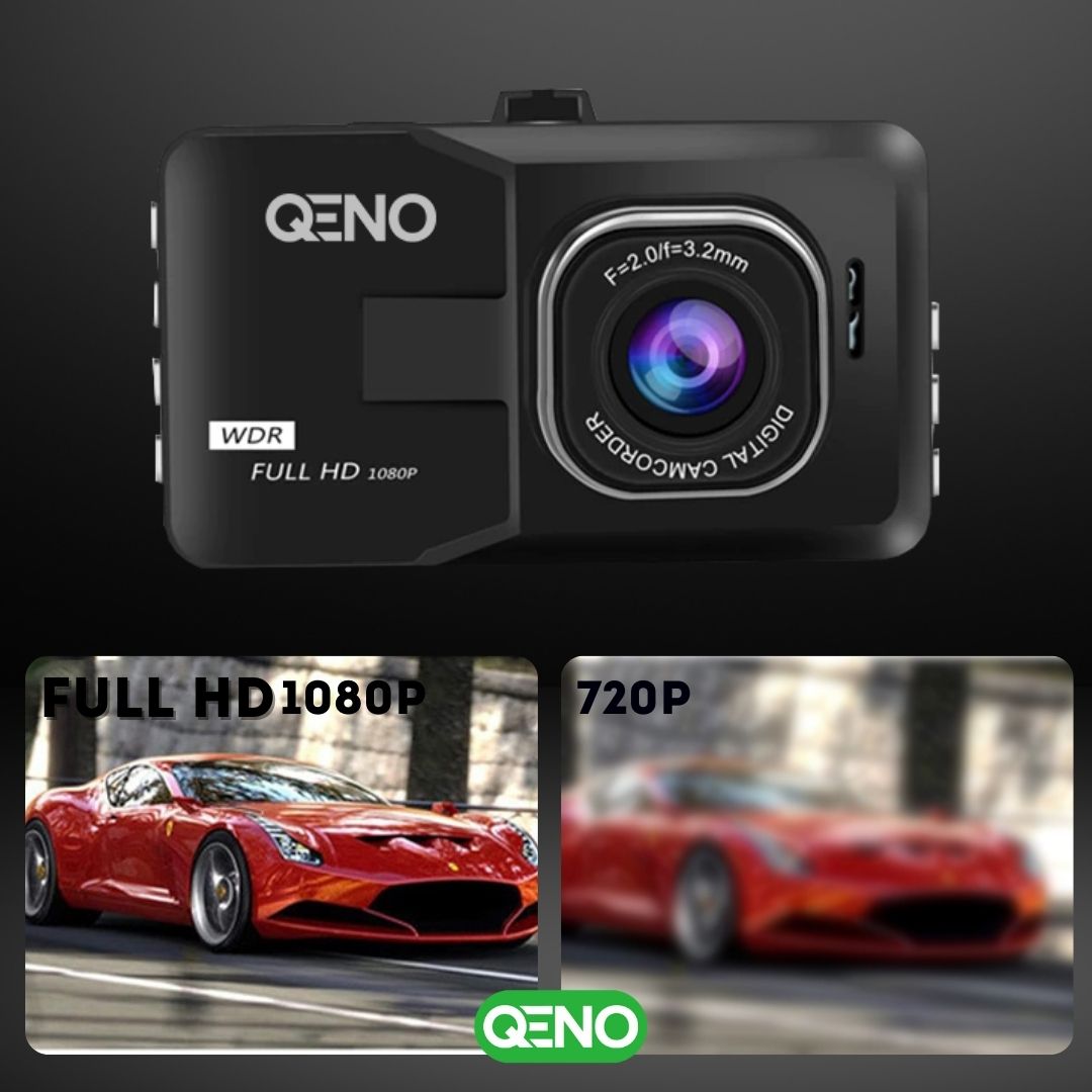 Camera Video De Bord Auto DashCam Qeno® FULL-HD 1080P — poza 16