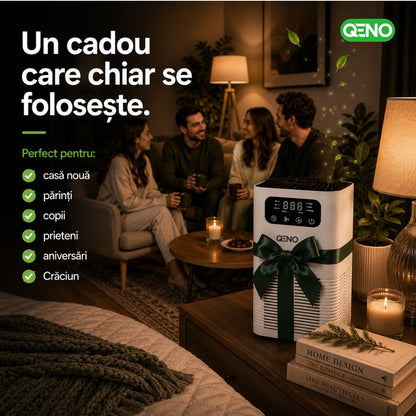Purificator de aer Smart Filtrare 3in1 QENO® VENTRO