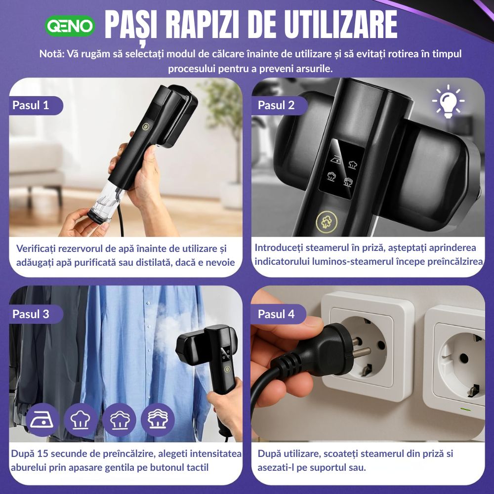 Fier De Calcat Vertical Si Orinzontal Portabil, Qeno®