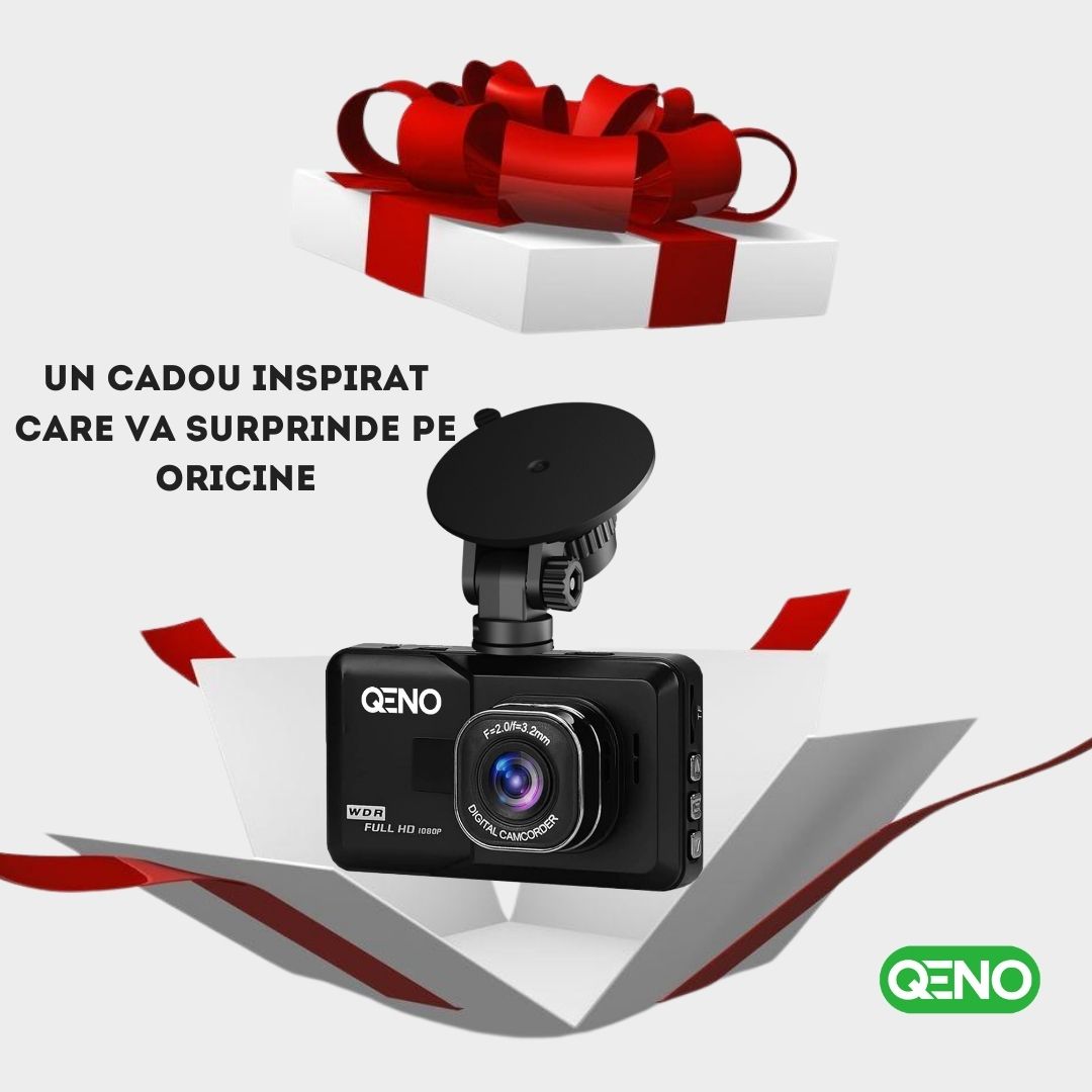 Camera Video De Bord Auto DashCam Qeno® FULL-HD 1080P — poza 18