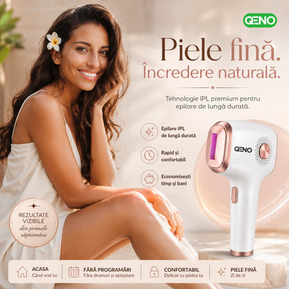 Epilator IPL QENO® EPILOME, 999.900 Impulsuri
