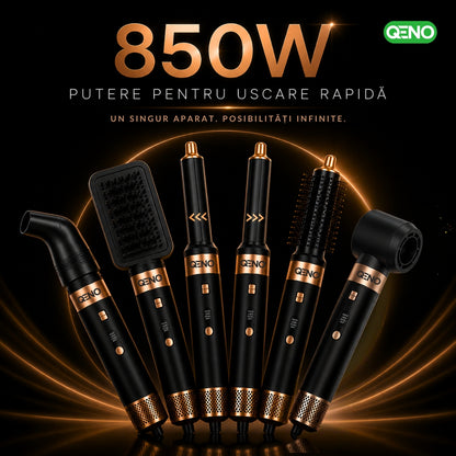 Uscator de par si ondulator 6in1 QENO® DRYVELLE Feon Profesional