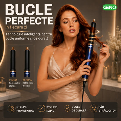 Uscator de par si ondulator 5in1 QENO® DRYZEE Feon Profesional 850W