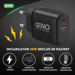 Incarcator Wireless 3in 1  Qeno® RESIGILAT — poza 2