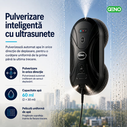 Robot inteligent de curatat geamuri QENO® ClearNOVATE 70 W