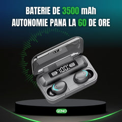Casti Wireless Bluetooth, Qeno® ProWave F9 — poza 3