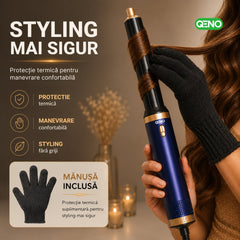 Uscator de par si ondulator 5in1 QENO® DRYZEE Feon Profesional 850W — poza 7