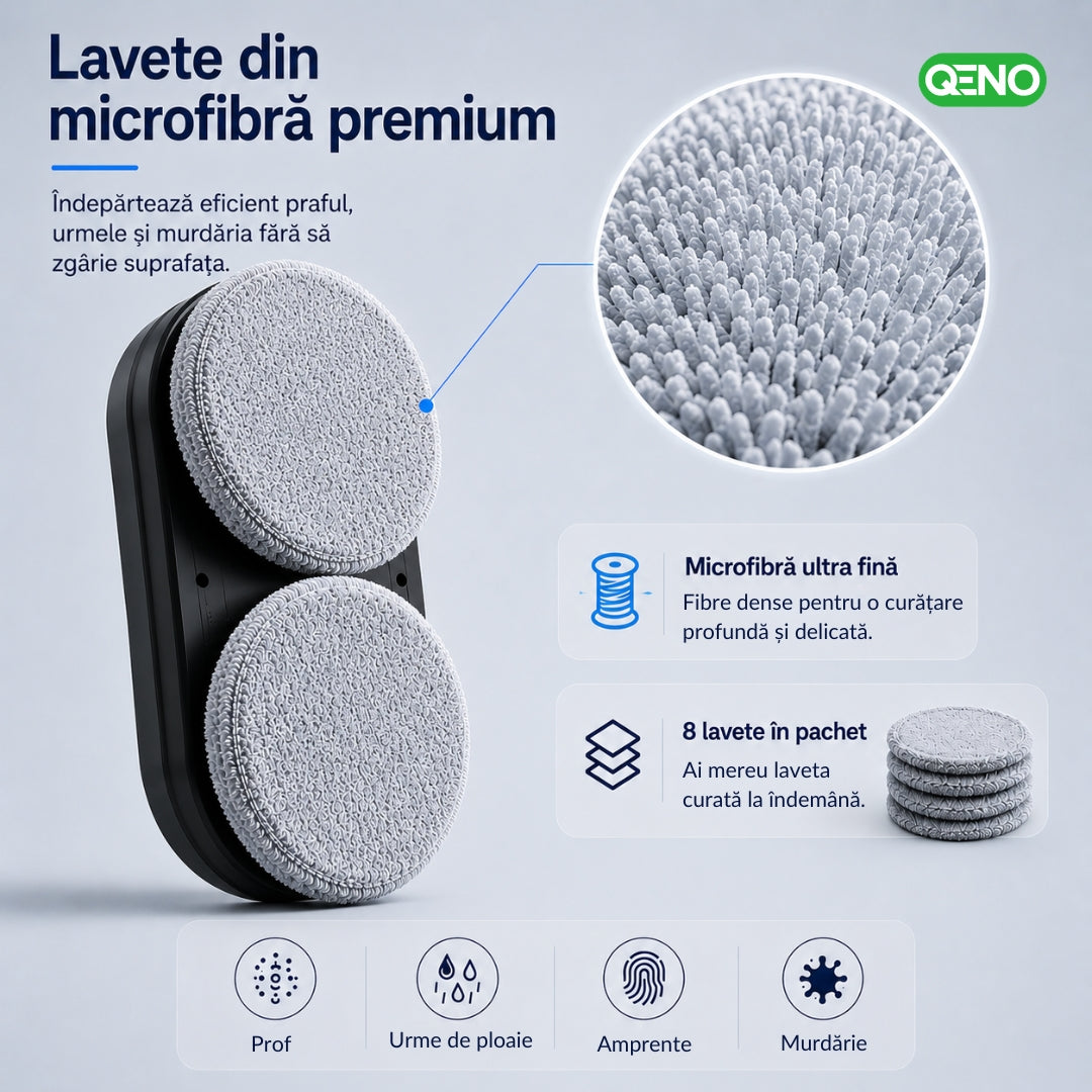 Robot inteligent de curatat geamuri QENO® ClearNOVATE 70 W