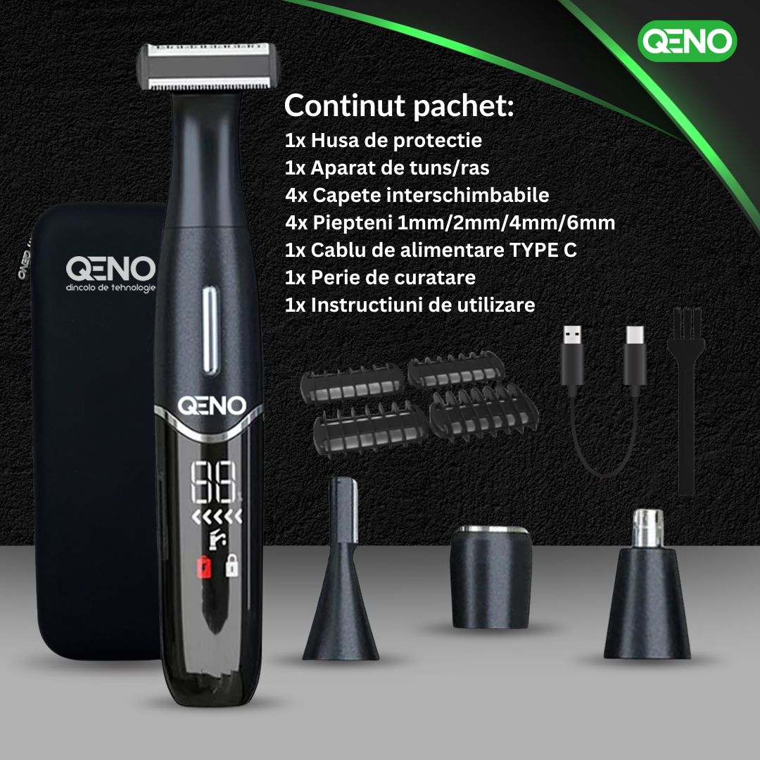 Aparat de tuns si ras 4in1 QENO®