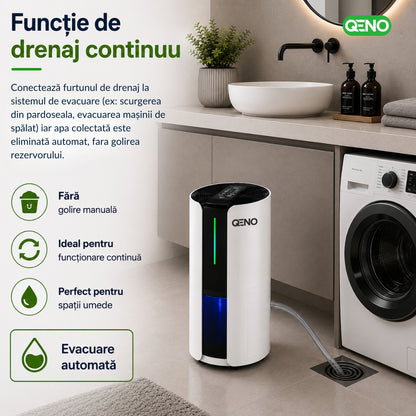 Dezumidificator si Purificator QENO® DryDoo Smart 330W