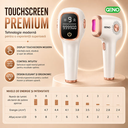 Epilator IPL QENO® EPILOME, 999.900 Impulsuri