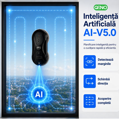 Robot inteligent de curatat geamuri QENO® ClearNOVATE 70 W