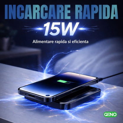 Incarcator Wireless Fast Charger Qeno®