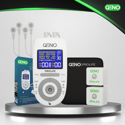 Aparat De Masaj Cu Electrostimulare Pentru Fizioterapie/Electroterapie QENO®