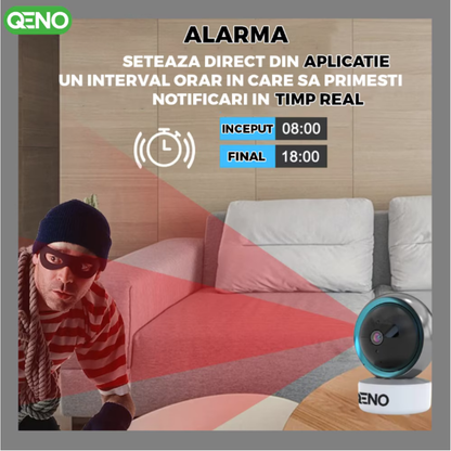 Baby Monitor Qeno® Family, Full HD 360°