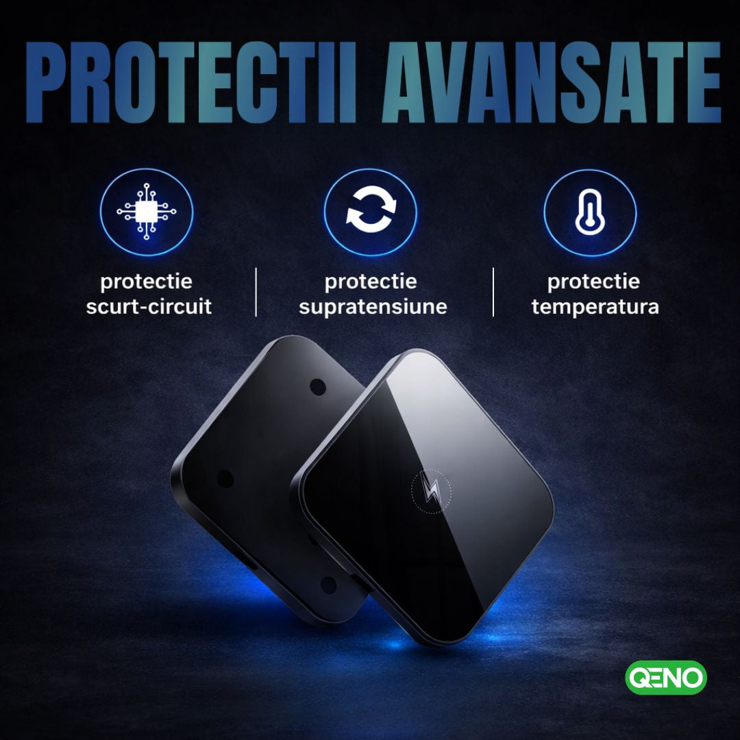 Incarcator Wireless Fast Charger Qeno®