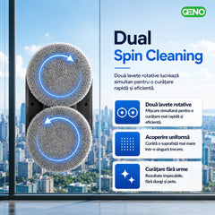 Robot inteligent de curatat geamuri QENO® ClearNOVATE 70 W — poza 14