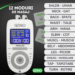 Aparat De Masaj Cu Electrostimulare QENO® Resigilat — poza 11