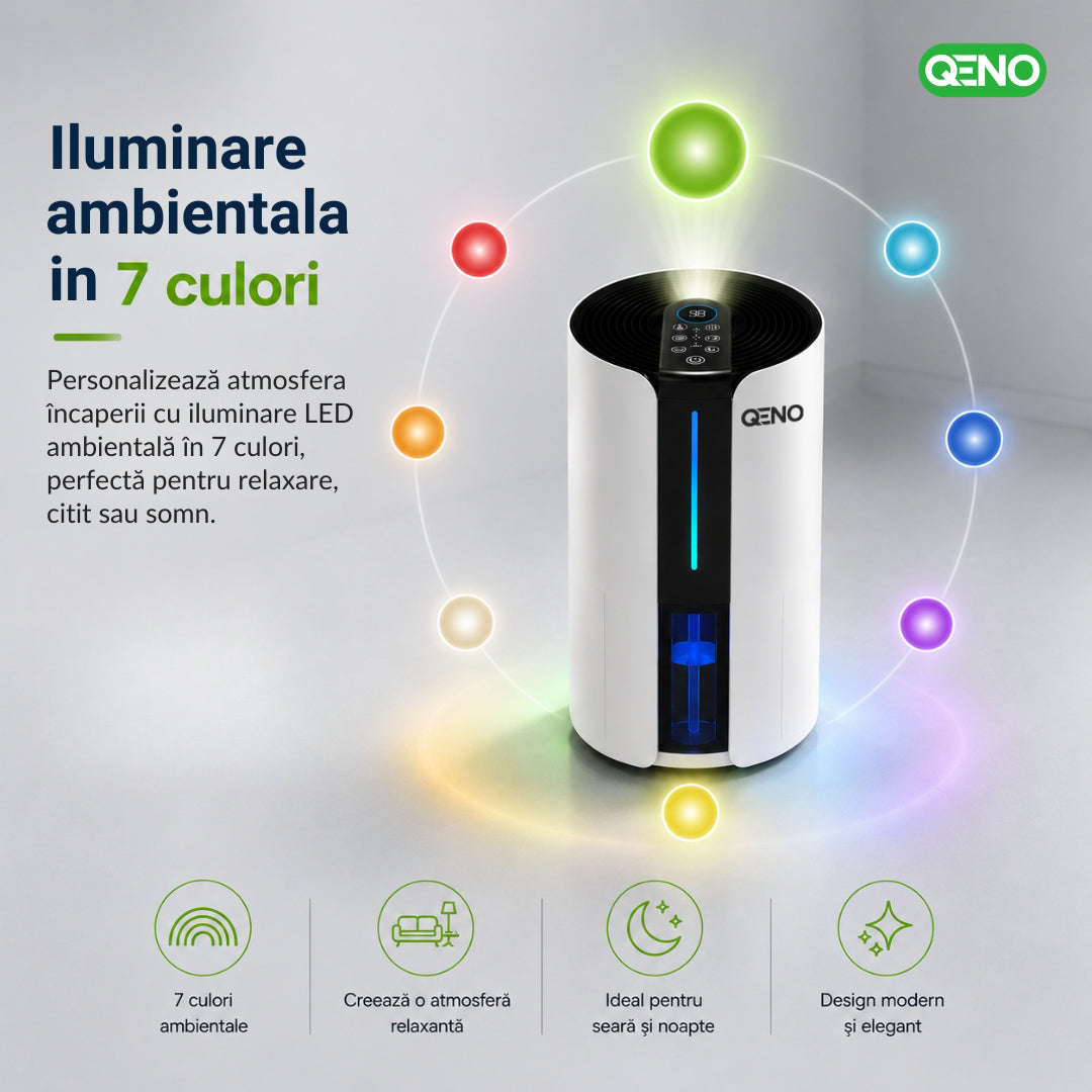 Dezumidificator si Purificator QENO® DryDoo Smart 330W
