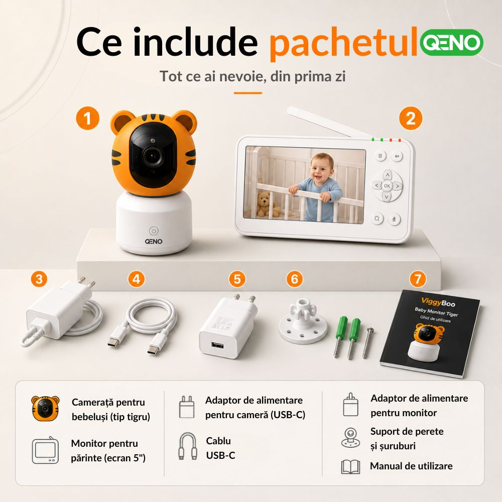 Baby Monitor WiFi Qeno®️ VIGGYBOO