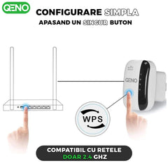 Adaptor Wireless Extender Qeno® Resigilat — poza 8