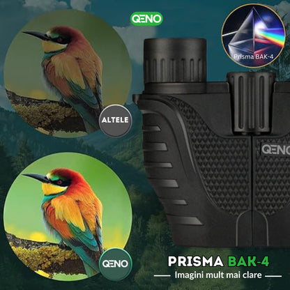 Binoclu 10x25 Qeno®️ Resigilat