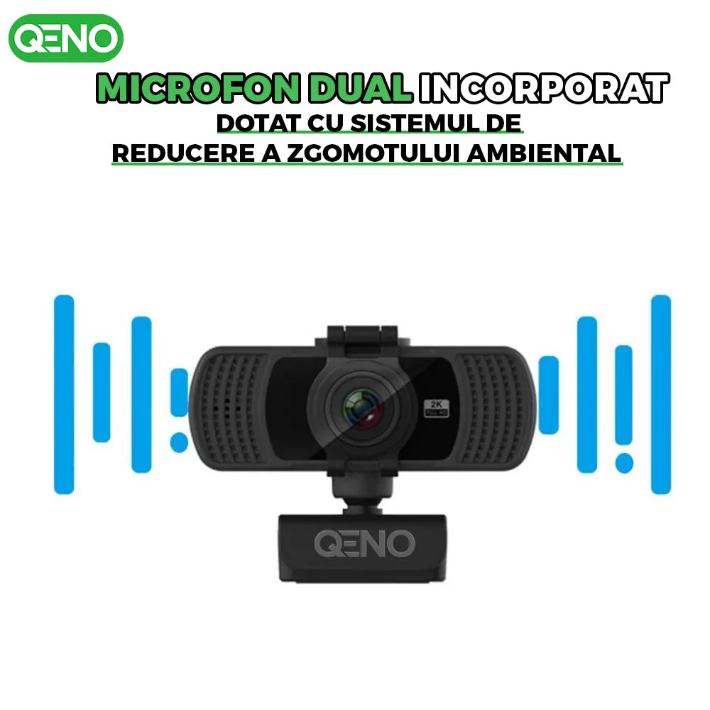 Webcam 2K Ultra-HD Qeno®