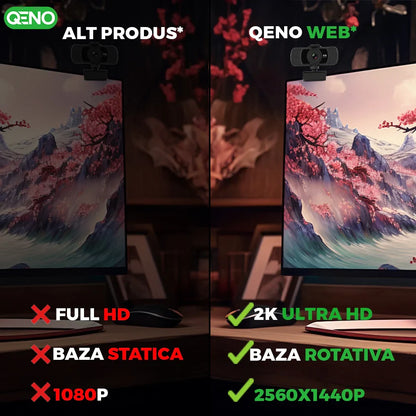 Webcam 2K Ultra-HD Qeno®