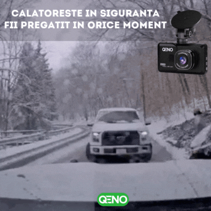 Camera Video De Bord Auto DashCam Qeno® FULL-HD 1080P — poza 2