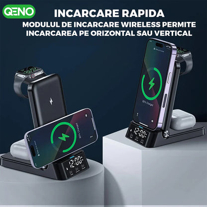 Incarcator Wireless 4in1 Qeno® Resigilat
