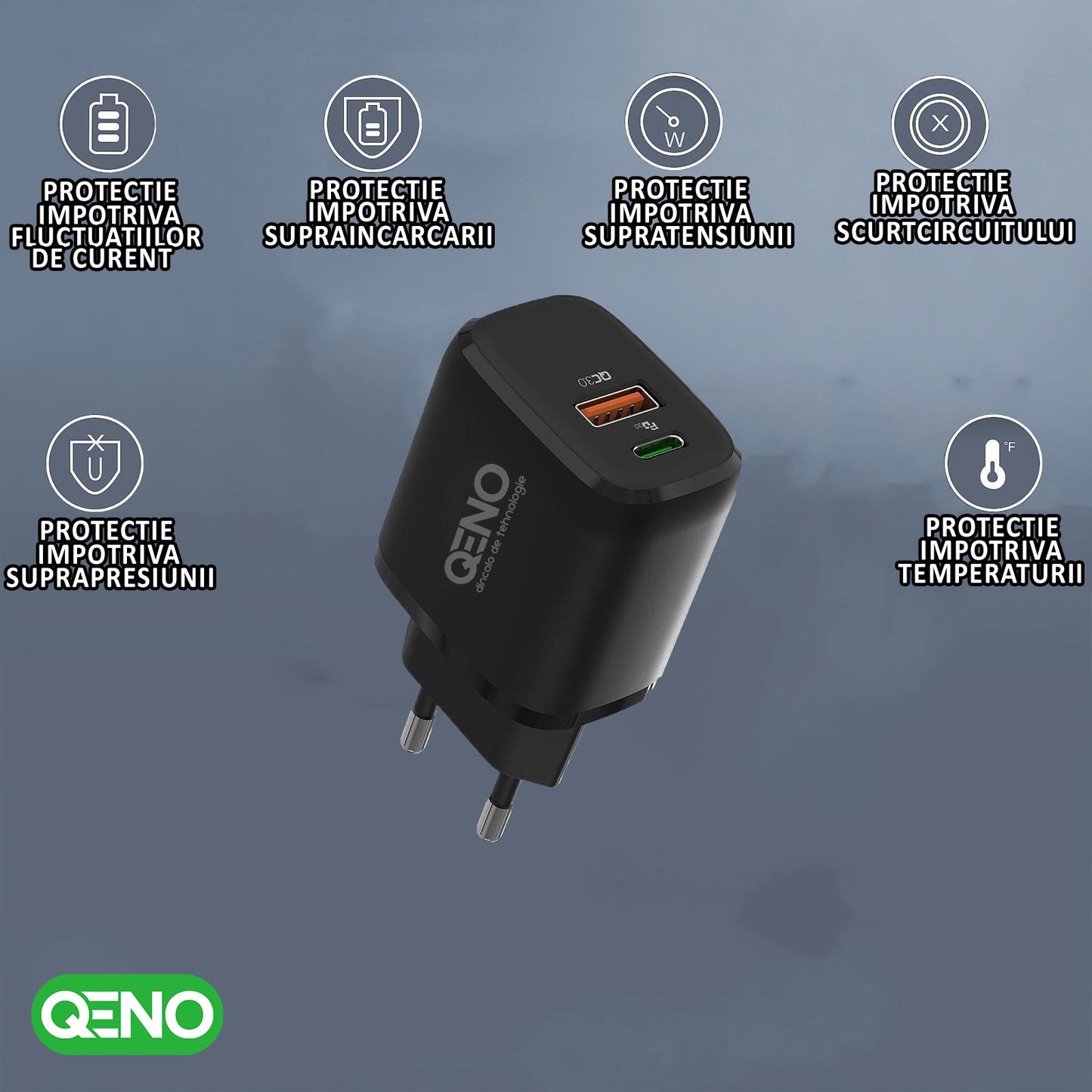 Incarcator Telefon 20W QENO®