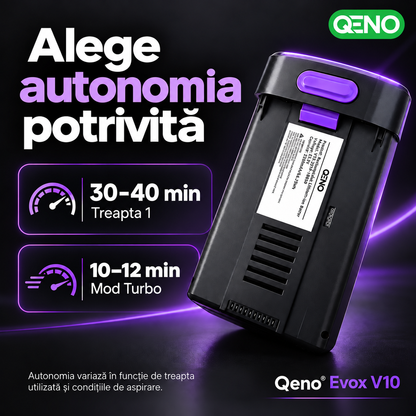 Baterie suplimentara pentru aspirator Qeno® Evox V10, Li-ion, 2500 mAh, 25,9 V, detasabila