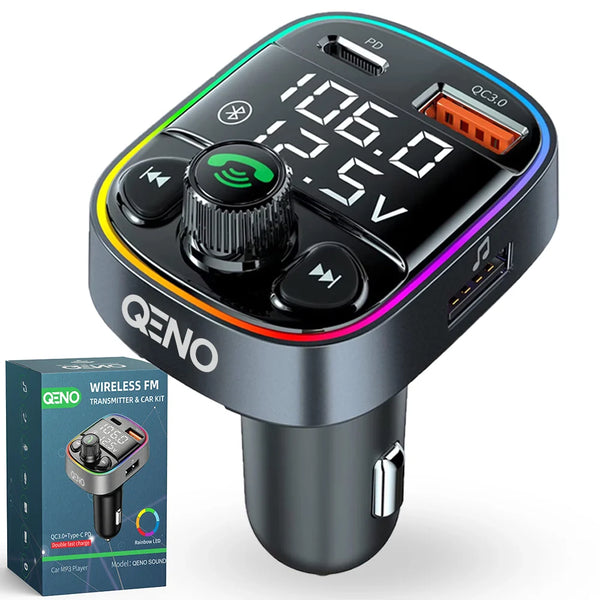 Modulator FM Auto Bluetooth 5.0 Qeno®