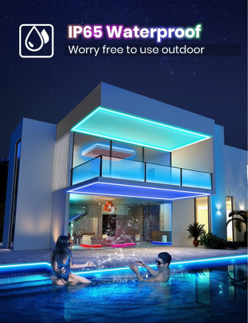 Banda LED RGB Qeno™ 10 Metri (2 role x 5 m)